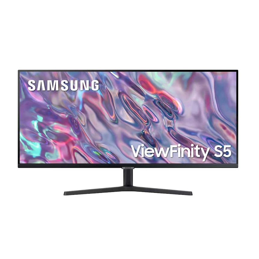 Foto di Samsung ViewFinity S5 S50GC Monitor PC 86,4 cm (34") 3440 x 1440 Pixel UltraWide Quad HD LED Nero
