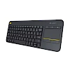 Foto di LOGITECH Tastiera Wireless K400 Plus con Touchpad (Layout Italiano)