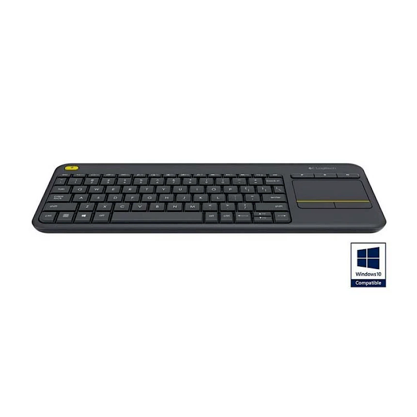 Foto di LOGITECH Tastiera Wireless K400 Plus con Touchpad (Layout Italiano)