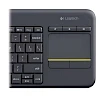 Foto di LOGITECH Tastiera Wireless K400 Plus con Touchpad (Layout Italiano)