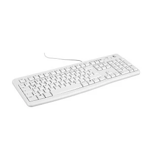 Foto di Logitech Tastiera USB K120 Colore Bianco (Layout Tedesco)