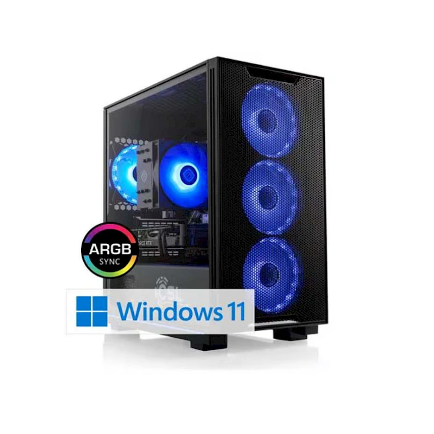 Foto di CSL COMPUTER Pc Gaming M12160h / Intel Core Ultra 7 265kf Intel Core Ultra 7 265kf 8x 3900 Mhz / Geforce Rtx 5060 Ti / 32 Gb Ddr5 Ram / M.2 Ssd 2 Tb / Windows Home